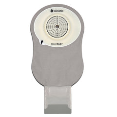 Ostomy Pouch Esteem Body One-Piece System 11 Inch Convex, Trim To Fit 10 to 45 mm Stoma Drainable | 10/Box