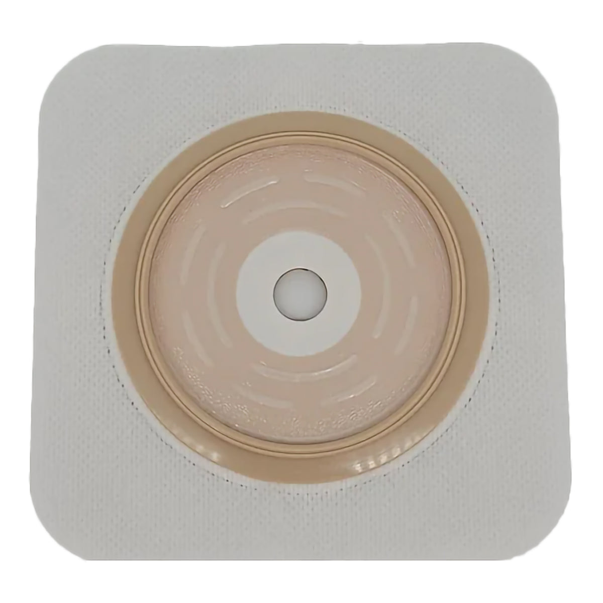 Ostomy Barrier Trim to Fit, Standard Wear Adhesive Tape Collar 70 mm Flange Up to 2-1/4 Inch Opening 5 X 5 Inch | 5/Box
