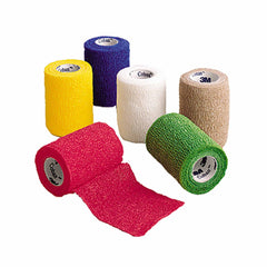 Cohesive Bandage 3M Coban 3 Inch X 5 Yard Self-Adherent Closure Blue NonSterile Standard Compression, Packaging Type- Box