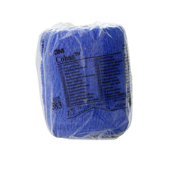 Cohesive Bandage 3M Coban 3 Inch X 5 Yard Self-Adherent Closure Blue NonSterile Standard Compression, Packaging Type- Box
