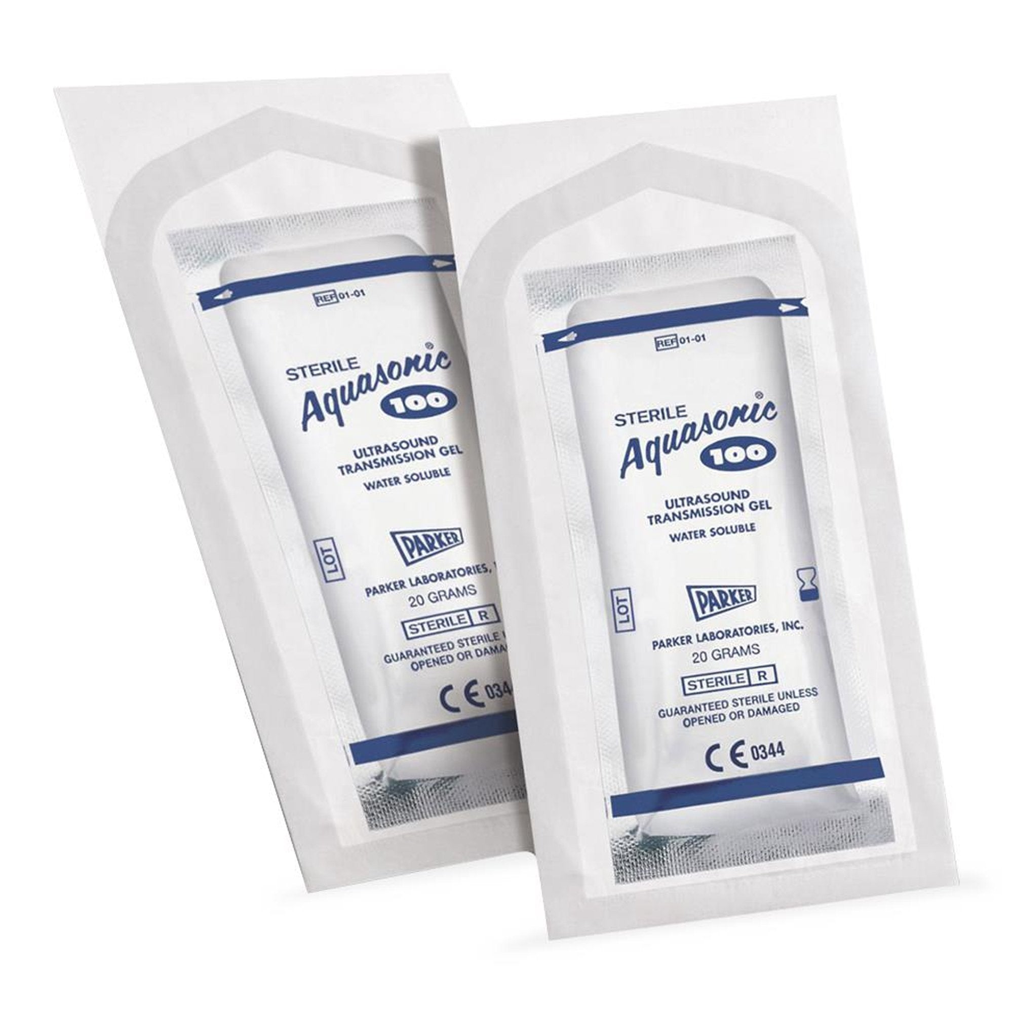 Ultrasound Gel Aquasonic High Viscosity 20 Gram Packet OR Sterile, Packaging Type- Box