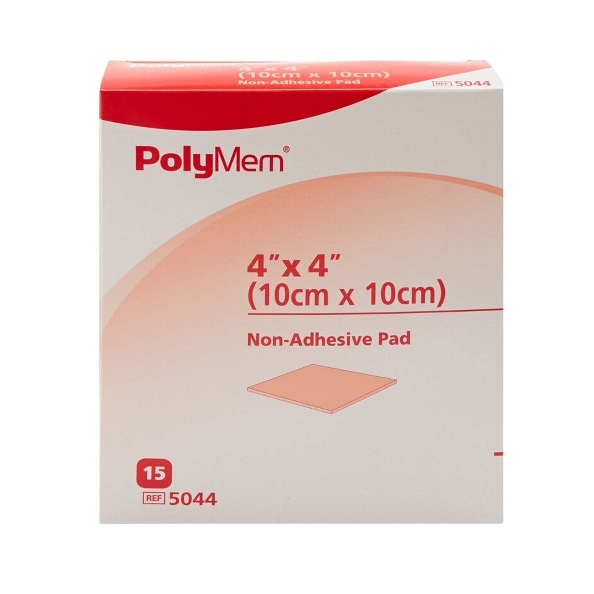 Foam Dressing PolyMem 3 X 3 Inch Without Border Film Backing Nonadhesive Square Sterile, Packaging Type- Box
