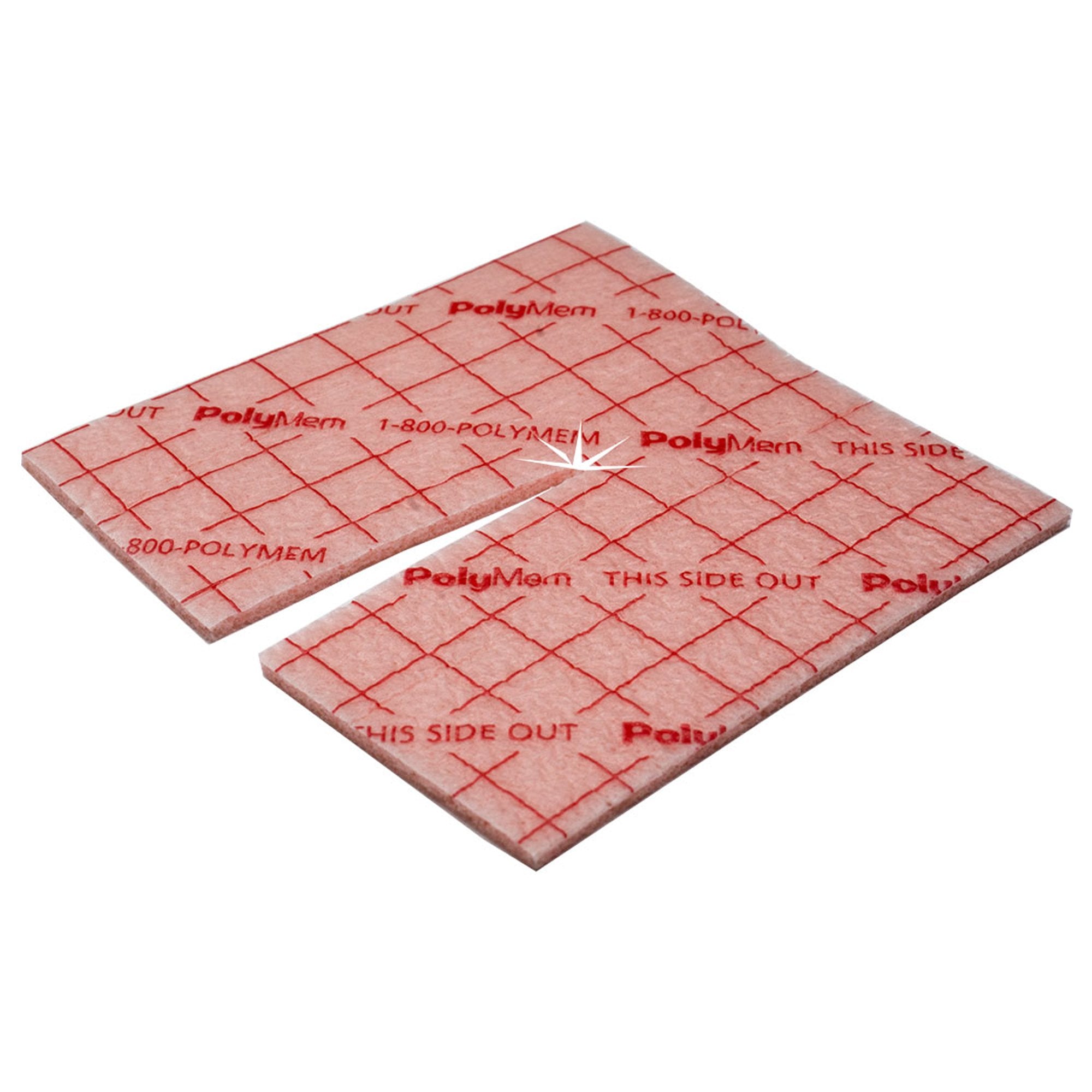 Foam Dressing PolyMem 3 X 3 Inch Without Border Film Backing Nonadhesive Square Sterile, Packaging Type- Box