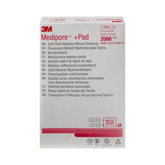 Composite Dressing 3M Medipore 3-1/2 X 4 Inch Rectangle Sterile Nonwoven Backing, Packaging Type- Box