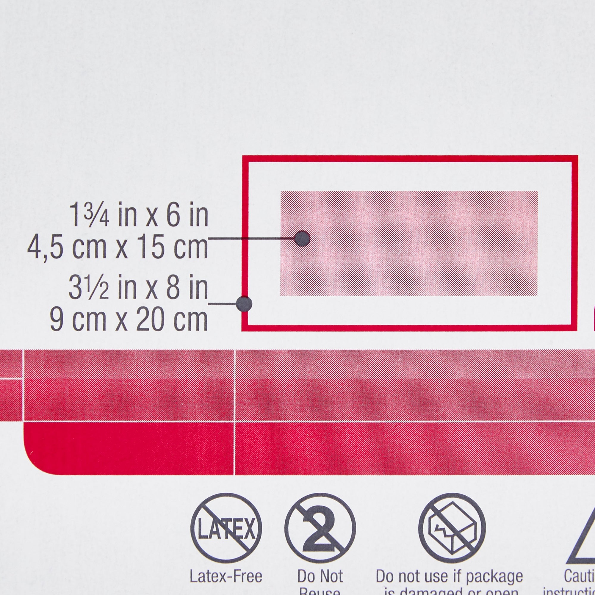 Composite Dressing 3M Medipore 3-1/2 X 8 Inch Rectangle Sterile Nonwoven Backing, Packaging Type- Box