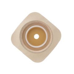 Ostomy Barrier Sur-Fit Natura Trim to Fit, Standard Wear Stomahesive Adhesive 45 mm Flange Sur-Fit Natura System Hydrocolloid Up to 1 to 1-1/4 Inch Opening 4 X 4 Inch | 10/Box