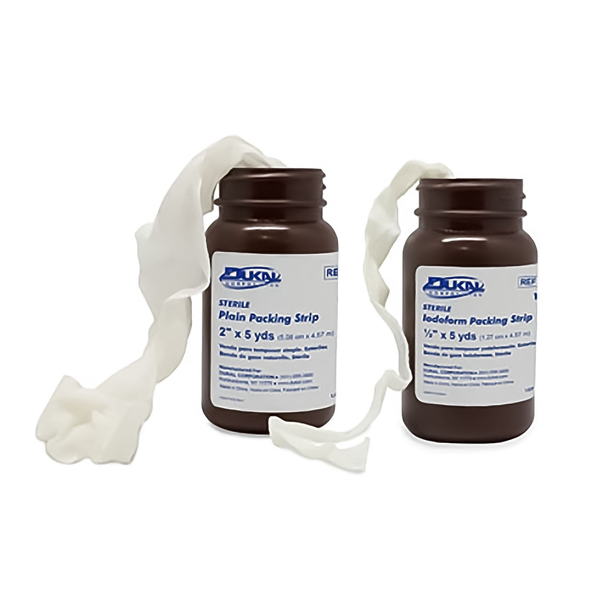 Wound Packing Strip Dukal Iodoform 1/4 Inch X 5 Yard Sterile Antiseptic, Packaging Type- Box