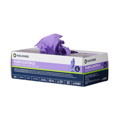 Exam Glove Purple Nitrile Large NonSterile Nitrile Standard Cuff Length Textured Fingertips Purple Chemo Tested | 100/Box