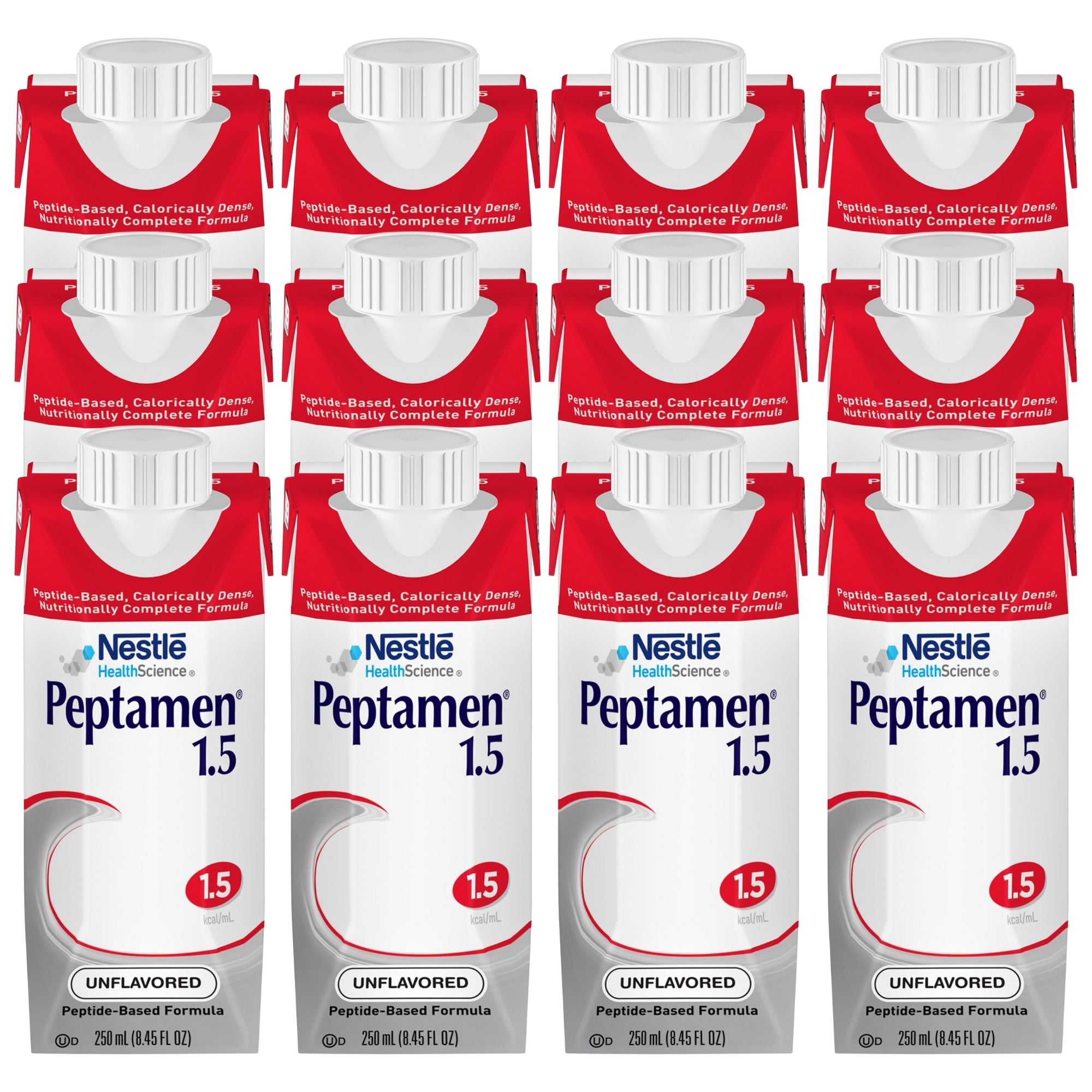 Oral Supplement Peptamen 1.5 Unflavored Liquid 250 mL Carton, Packaging Type- Case