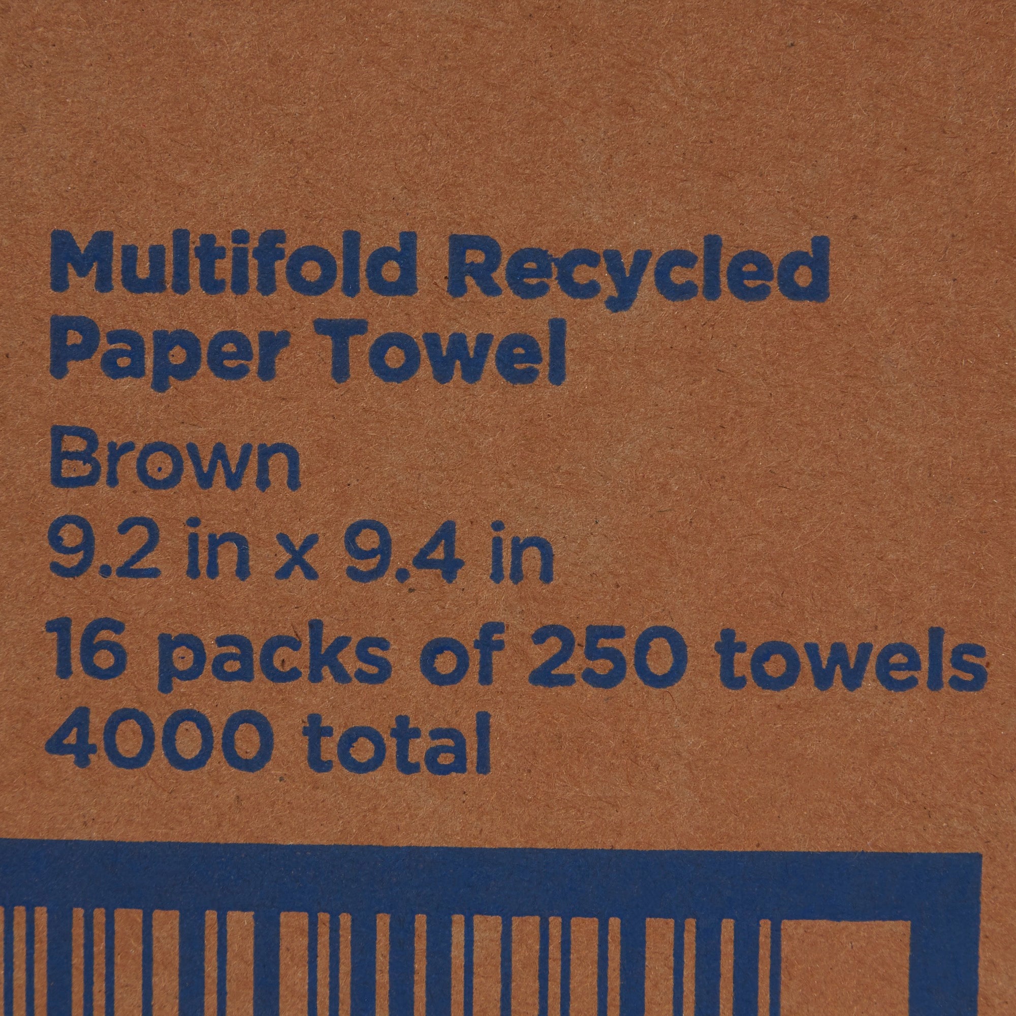 Paper Towel Pacific Blue Basic Multi-Fold 9-1/4 X 9-2/5 Inch | 16PK/Case