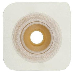 Ostomy Barrier Sur-Fit Natura Precut, Extended Wear Durahesive Adhesive 57 mm Flange Sur-Fit Natura System Hydrocolloid 1-1/2 Inch Opening 5 X 5 Inch | 10/Box