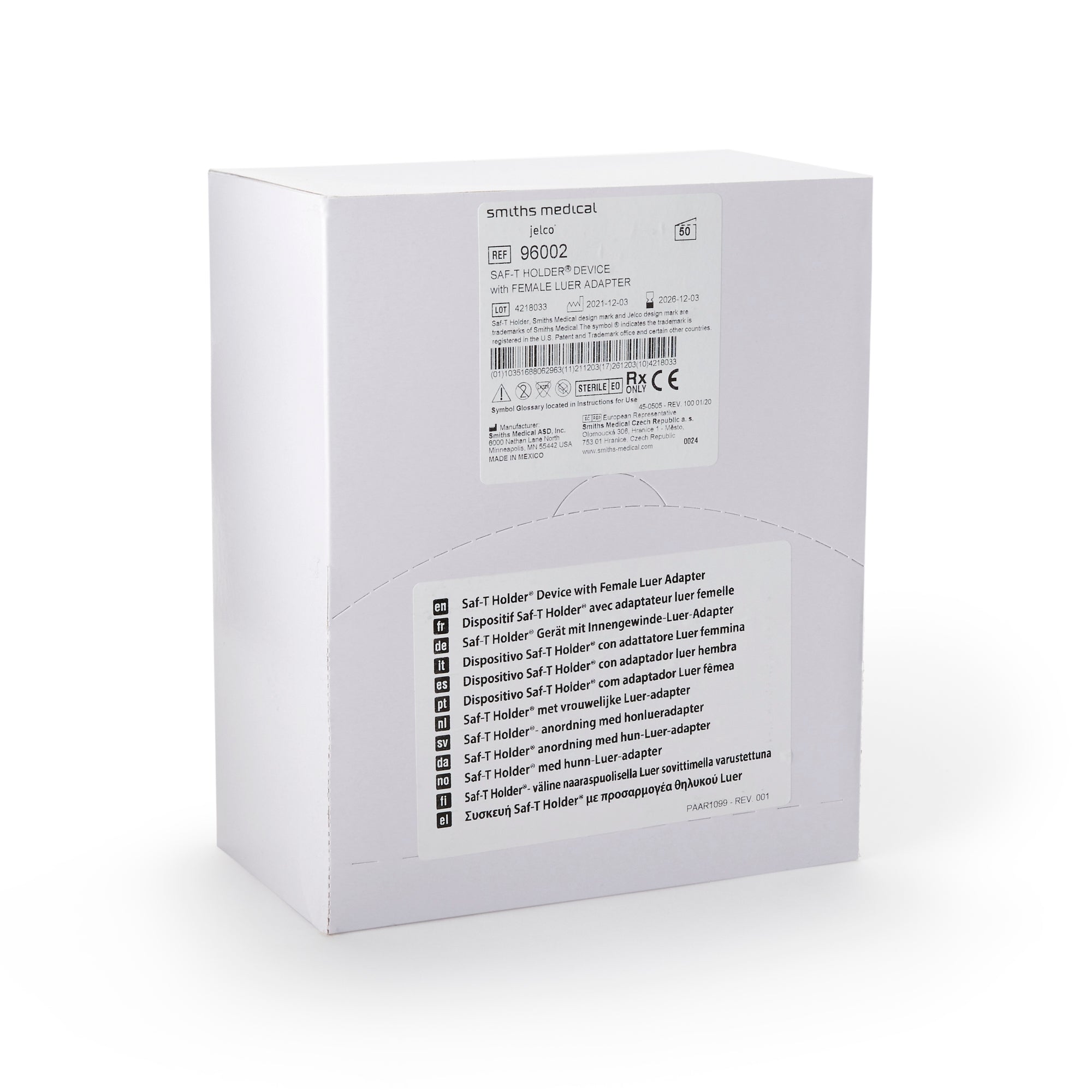 Safety Blood Collection Tube Holder Saf-T Holder For Needlefree Transfer after a Syringe Draw, Packaging Type- Box