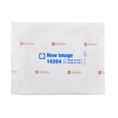 Ostomy Barrier New Image Flextend Trim to Fit, Standard Wear Adhesive Tape 70 mm Flange Blue Code System Hydrocolloid Up to 2-1/4 Inch Opening | 5/Box