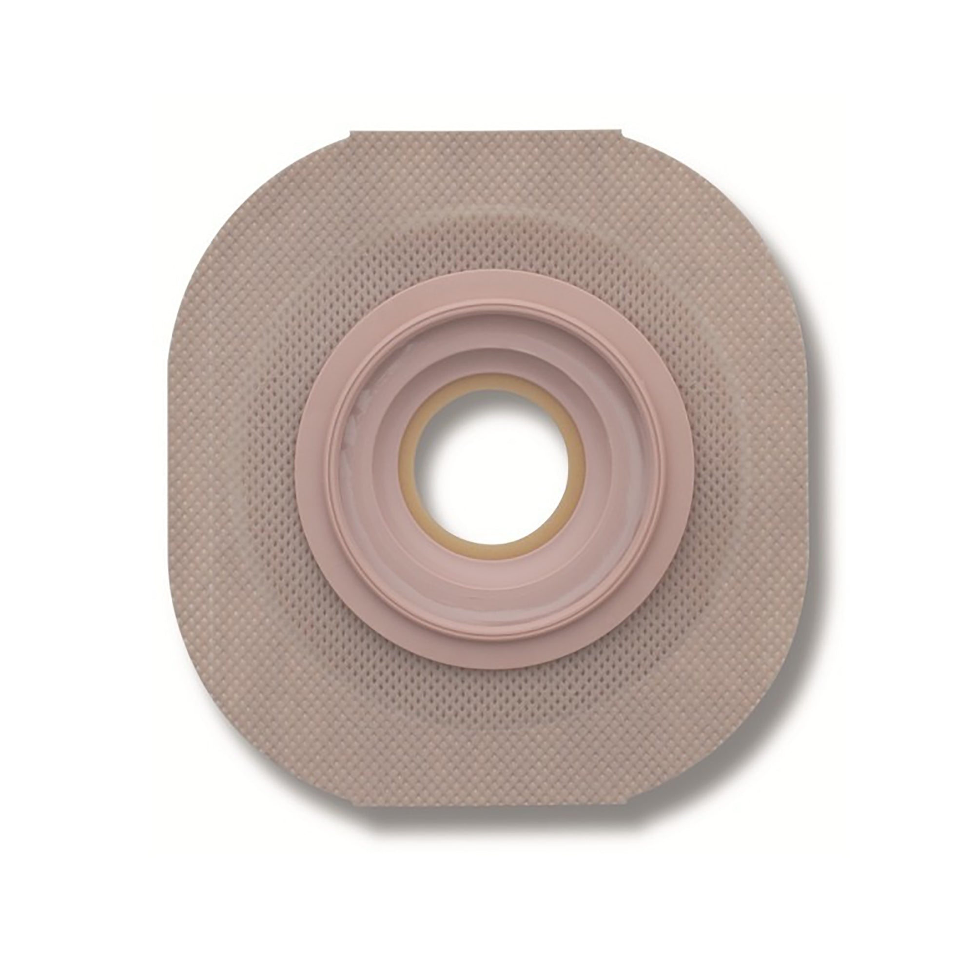 Ostomy Barrier FlexTend Trim to Fit, Extended Wear Adhesive Tape 44 mm Flange Green Code System Hydrocolloid Up to 1 Inch Opening | 5/Box