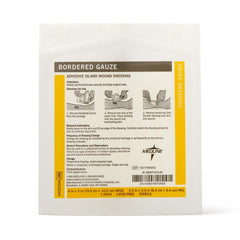 Island Dressing Medline 4 X 4 Inch Square Sterile Water Resistant Nonwoven Backing, Packaging Type- Box