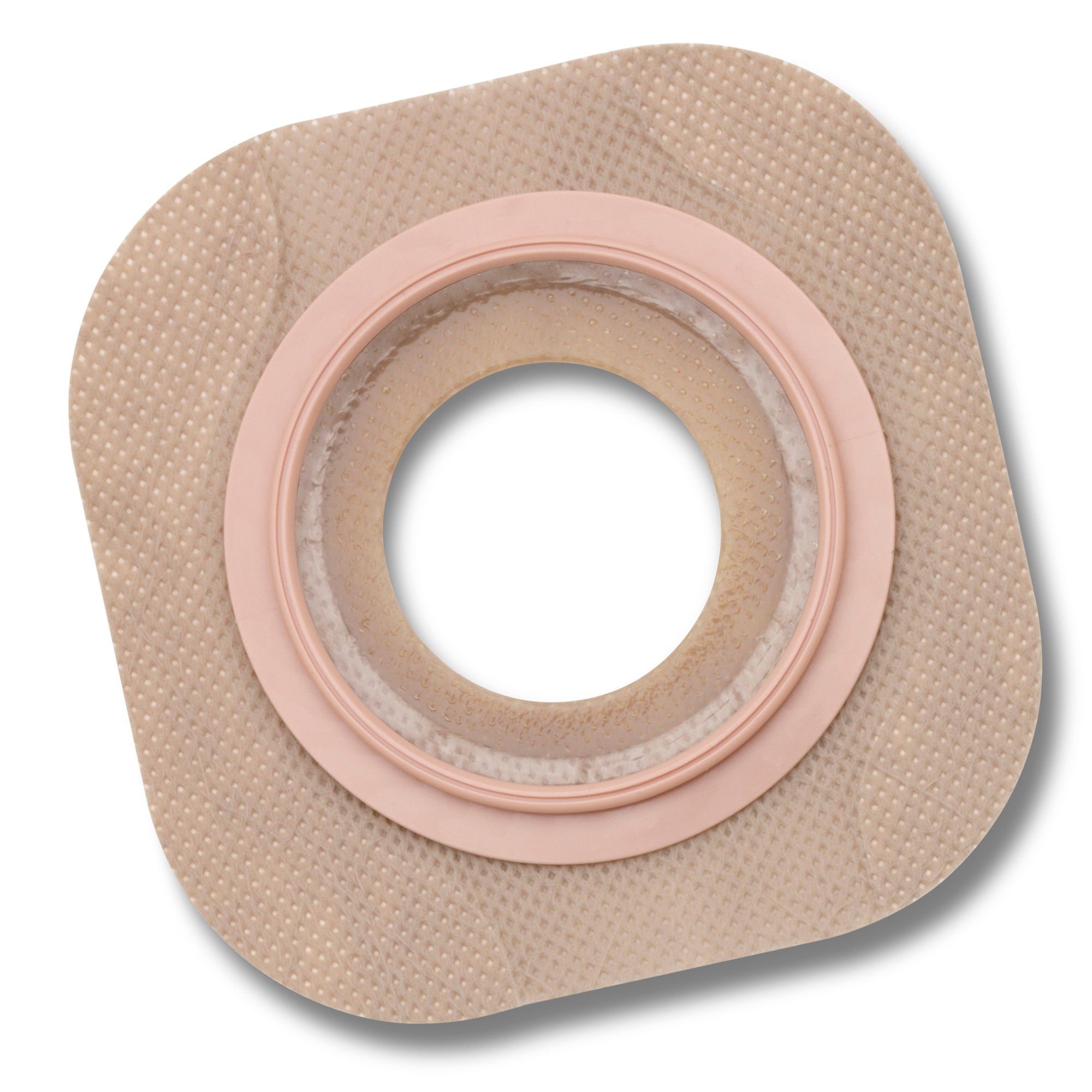 Ostomy Barrier New Image FlexWear Precut, Standard Wear Adhesive Tape 44 mm Flange Green Code System Hydrocolloid 1-1/8 Inch Opening | 5/Box