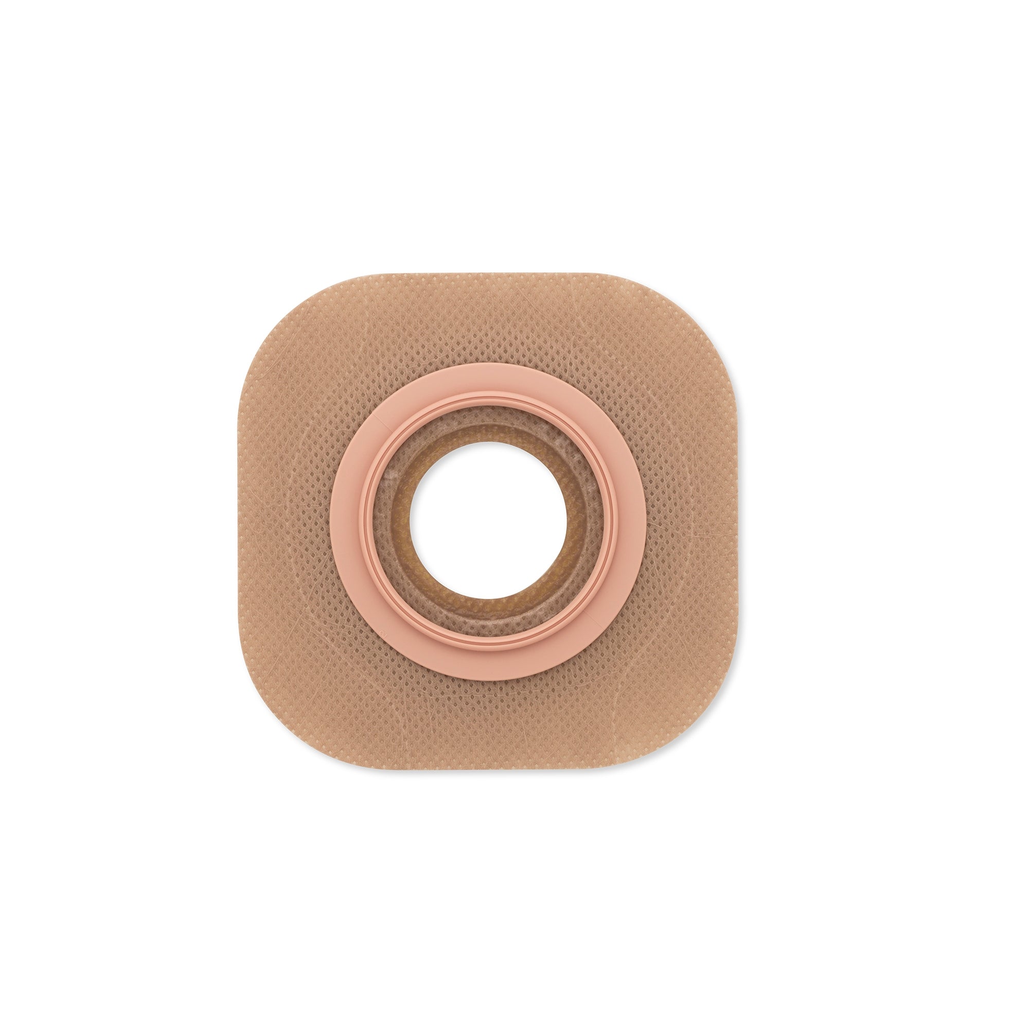 Ostomy Barrier New Image Flextend Precut, Extended Wear Adhesive Tape 44 mm Flange Green Code System Hydrocolloid 3/4 Inch Opening | 5/Box