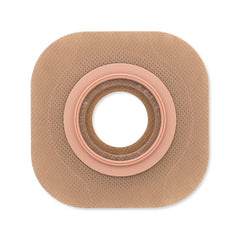 Ostomy Barrier New Image Flextend Precut, Extended Wear Adhesive Tape 57 mm Flange Red Code System Hydrocolloid 1-1/2 Inch Opening | 5/Box