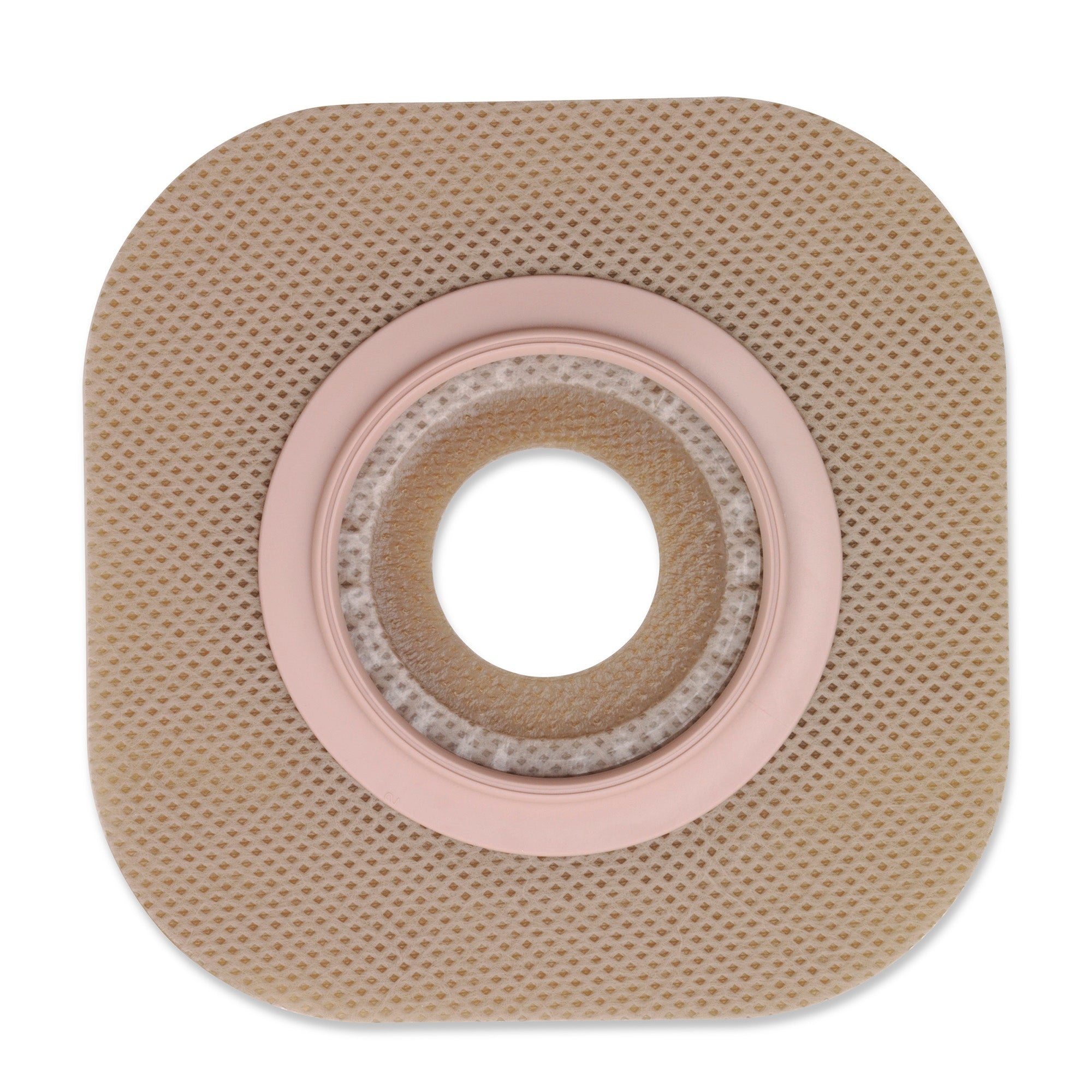 Ostomy Barrier New Image Flextend Precut, Extended Wear Without Tape 44 mm Flange Green Code System Hydrocolloid 1-1/4 Inch Opening | 5/Box