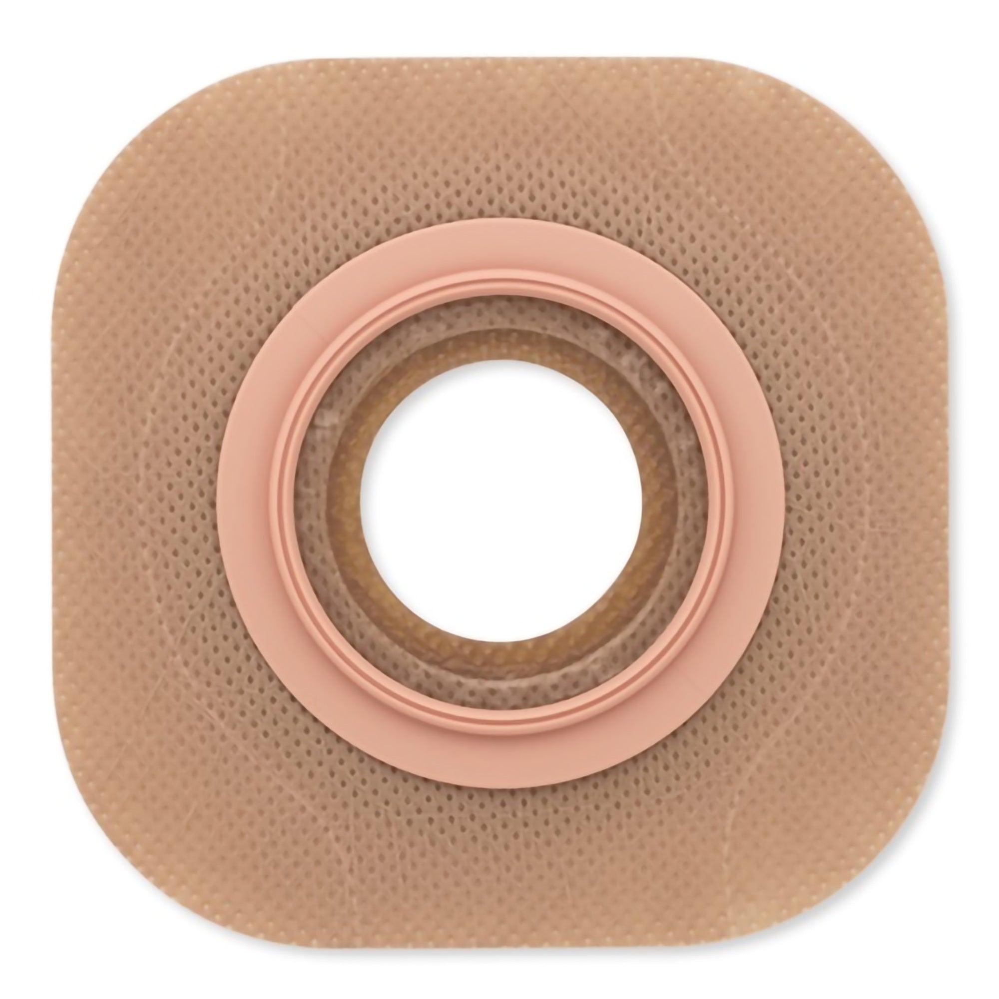 Ostomy Barrier New Image Flextend Precut, Extended Wear Adhesive Tape 57 mm Flange Red Code System 1-3/4 Inch Opening | 5/Box