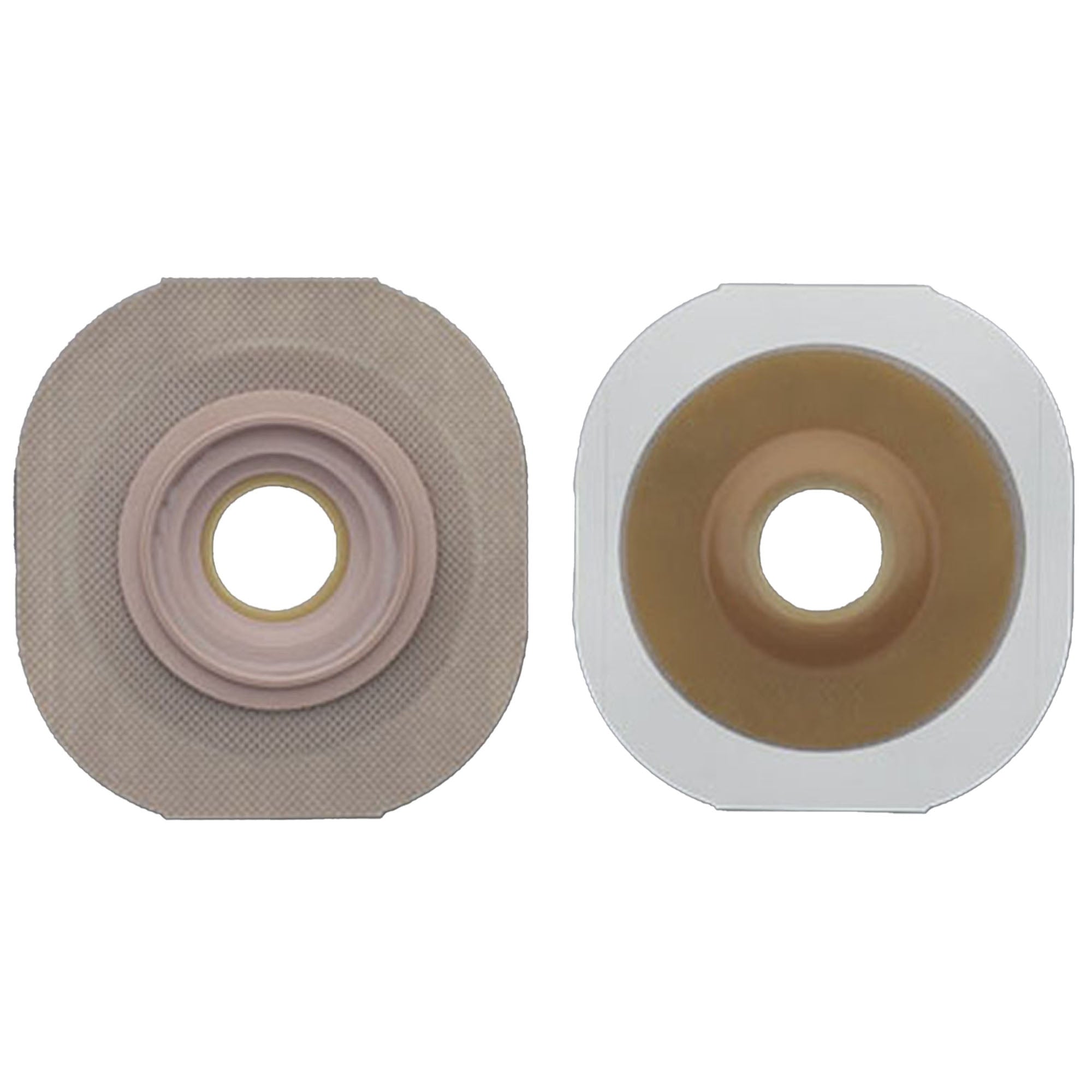 Ostomy Barrier New Image Flextend Precut, Extended Wear Adhesive Tape 70 mm Flange Blue Code System 1-5/8 Inch Opening | 5/Box