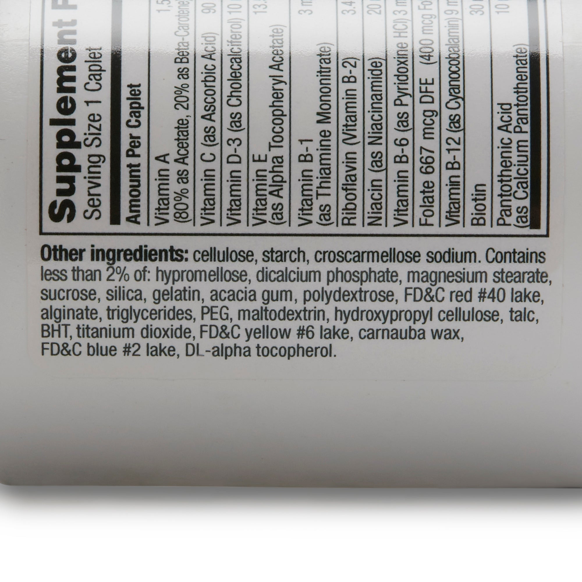 Multivitamin Supplement Geri-Care Tablet 100 per Bottle | (12/Case)