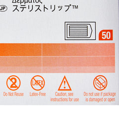 Skin Closure Strip Steri-Strip 1/4 X 4 Inch Nonwoven Material Reinforced Strip White, Packaging Type- Box