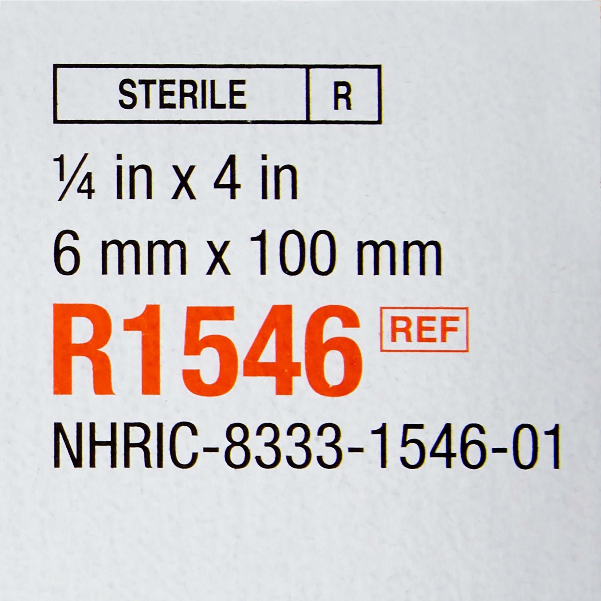 Skin Closure Strip Steri-Strip 1/4 X 4 Inch Nonwoven Material Reinforced Strip White, Packaging Type- Box