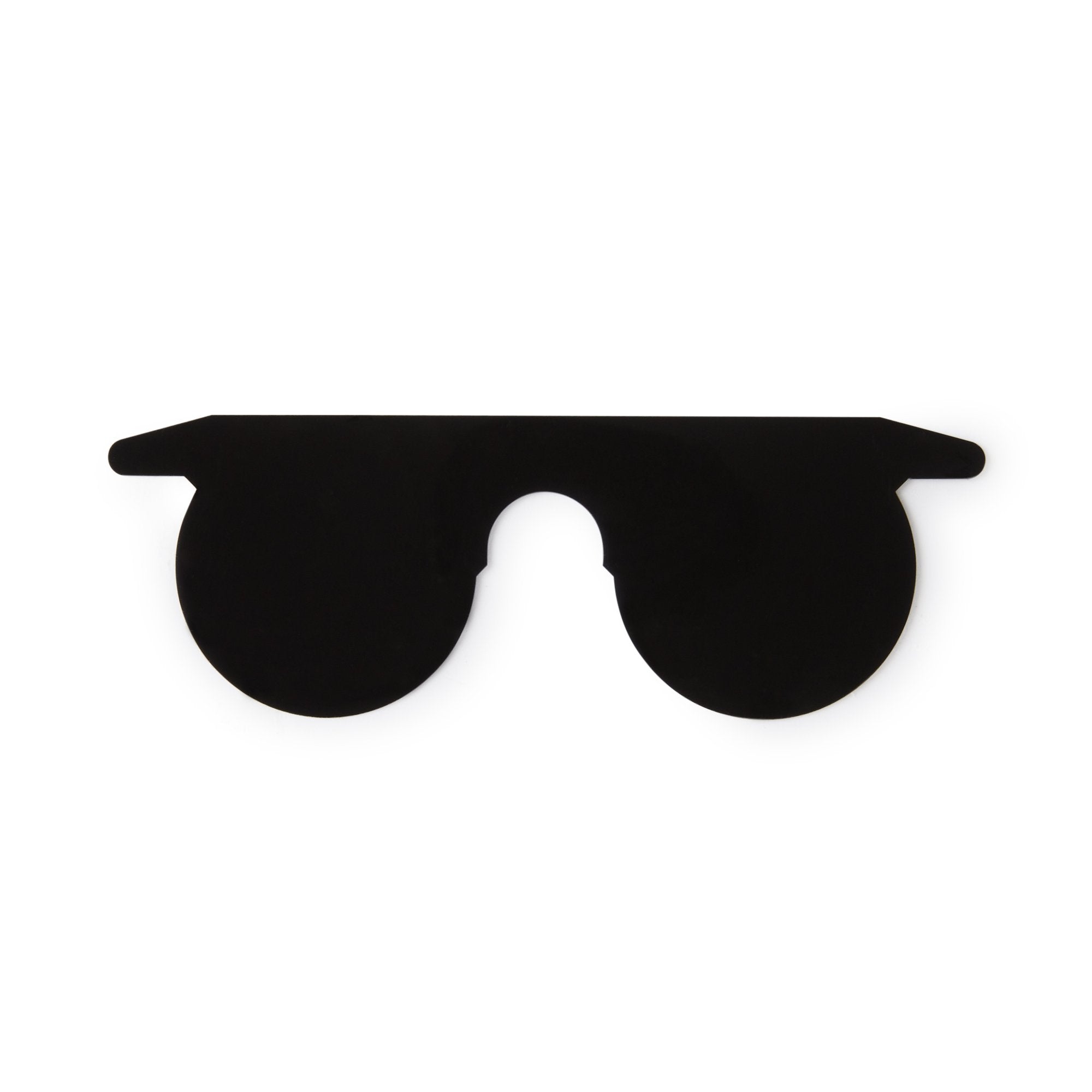 Post Mydriatic Glasses Easy Eyes Gray Tint Film Lens Slip-in One Size Fits Most, Packaging Type- Box