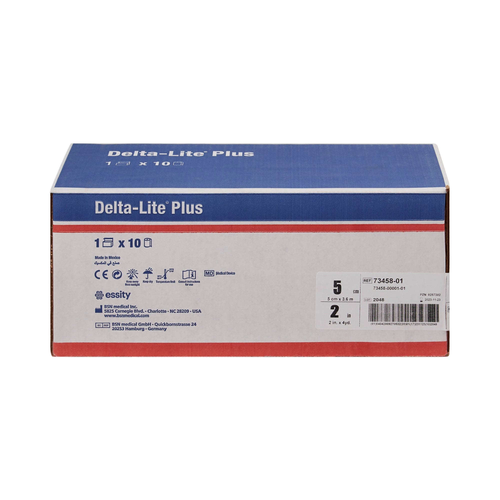 Cast Tape Delta-Lite Plus 2 Inch X 12 Foot Fiberglass / Resin White, Packaging Type- Box