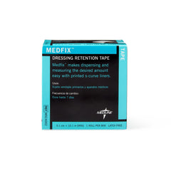 Water Resistant Dressing Retention Tape with Liner MedFix White 2 Inch X 11 Yard Nonwoven NonSterile, Packaging Type- Box