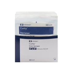 Drain Sponge Curity Nonwoven 4 X 4 Inch Sterile, Packaging Type- Case