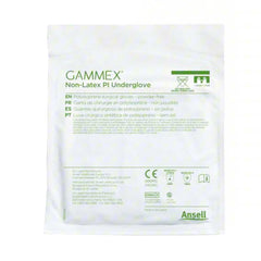 Surgical Underglove GAMMEX Non-Latex PI Underglove Size 6.5 Sterile Polyisoprene Standard Cuff Length Micro-Textured Green Chemo Tested, Packaging Type- Box