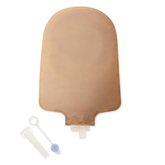 Urostomy Pouch Premier One-Piece System 9 Inch Length Convex, Pre-Cut 7/8 Inch Stoma Drainable | 5/Box