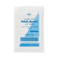 General Purpose Apron Pullover Style White Disposable, Packaging Type- Box