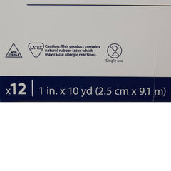 Medical Tape Kendall Standard Porous White 1 Inch X 10 Yard Cloth NonSterile | 12RL/Box12Box/CS