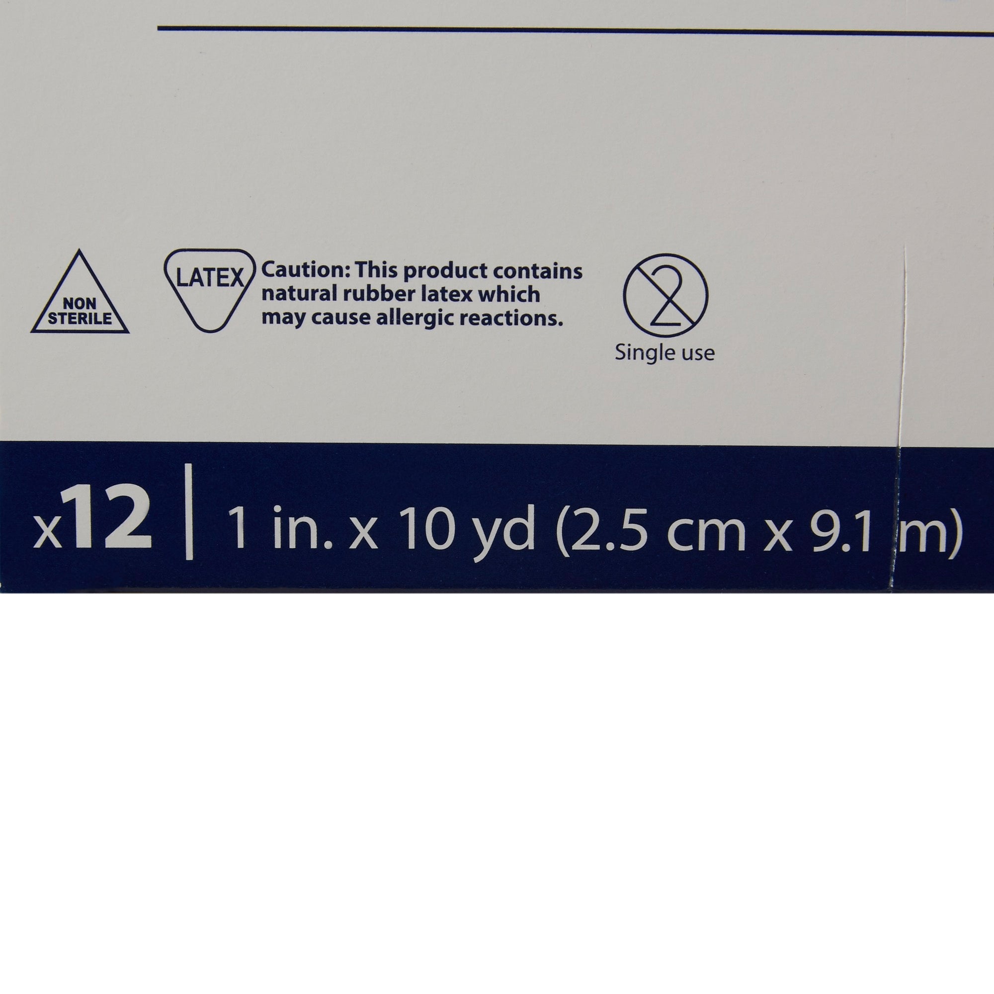Medical Tape Kendall Standard Porous White 1 Inch X 10 Yard Cloth NonSterile | 12RL/Box12Box/CS