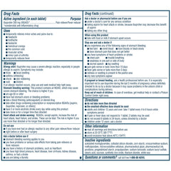 Pain Relief Advil 200 mg Strength Ibuprofen Tablet 50 per Box, Packaging Type- Box