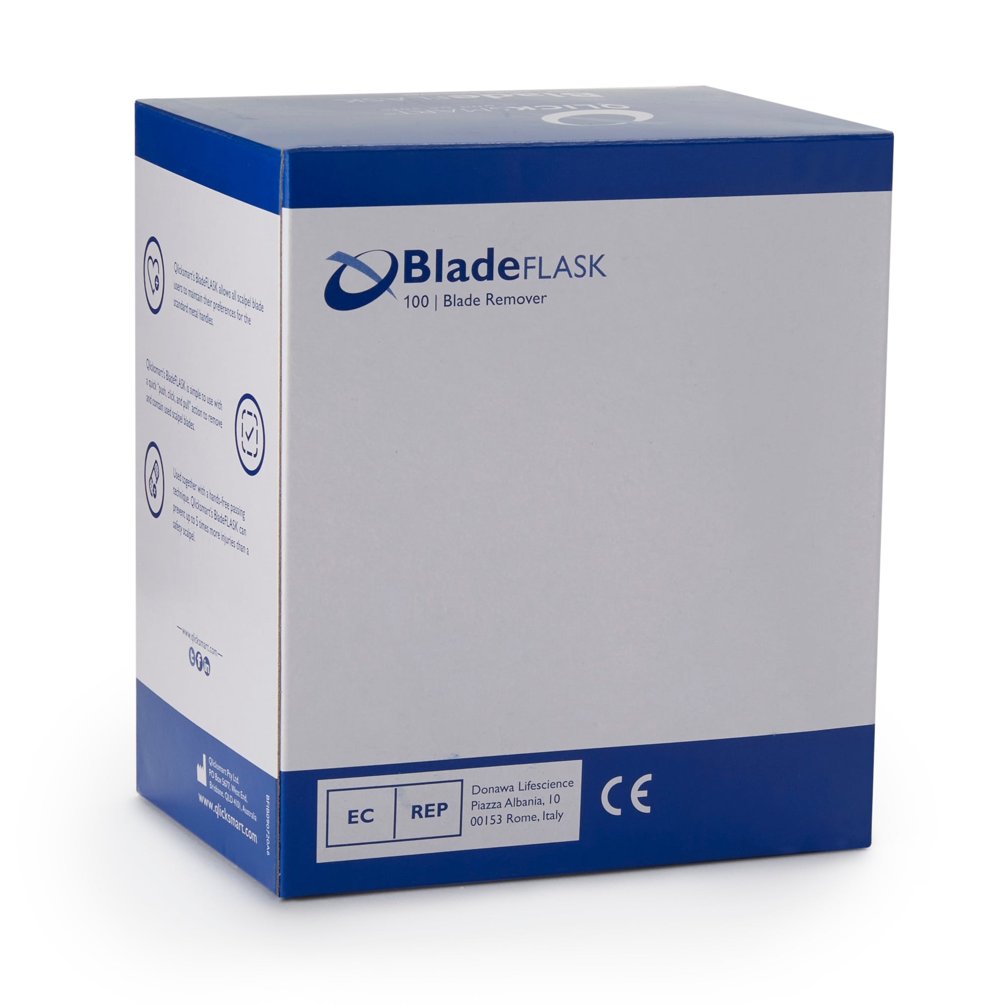 Scalpel Blade Remover QLICKSMART 100 Blade Capacity, Packaging Type- Case