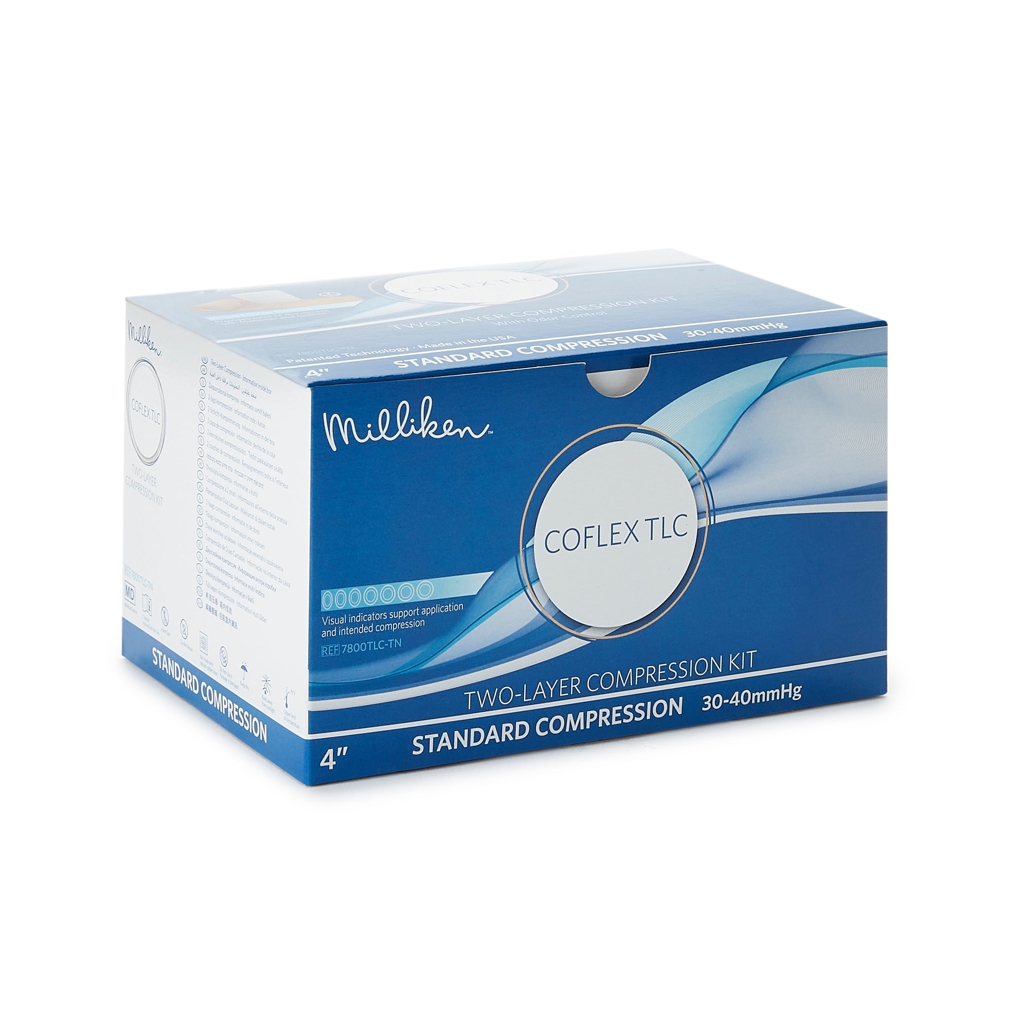 CoFlex TLC Compression Bandage 4in Indicators 35-40mmHg