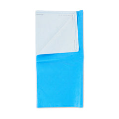 QUICK CHECK* H500 Sterilization Wrap White / Blue 36 X 36 Inch Dual Layer SMS Polypropylene Steam / EO Gas / Hydrogen Peroxide, Packaging Type- Case