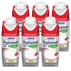 Oral Supplement Peptamen 1.5 with Prebio 1 Vanilla Flavor Liquid 250 mL Carton | (24/Case)