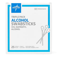 Impregnated Swabstick 70% Strength Isopropyl Alcohol Individual Packet Sterile, Packaging Type- Box