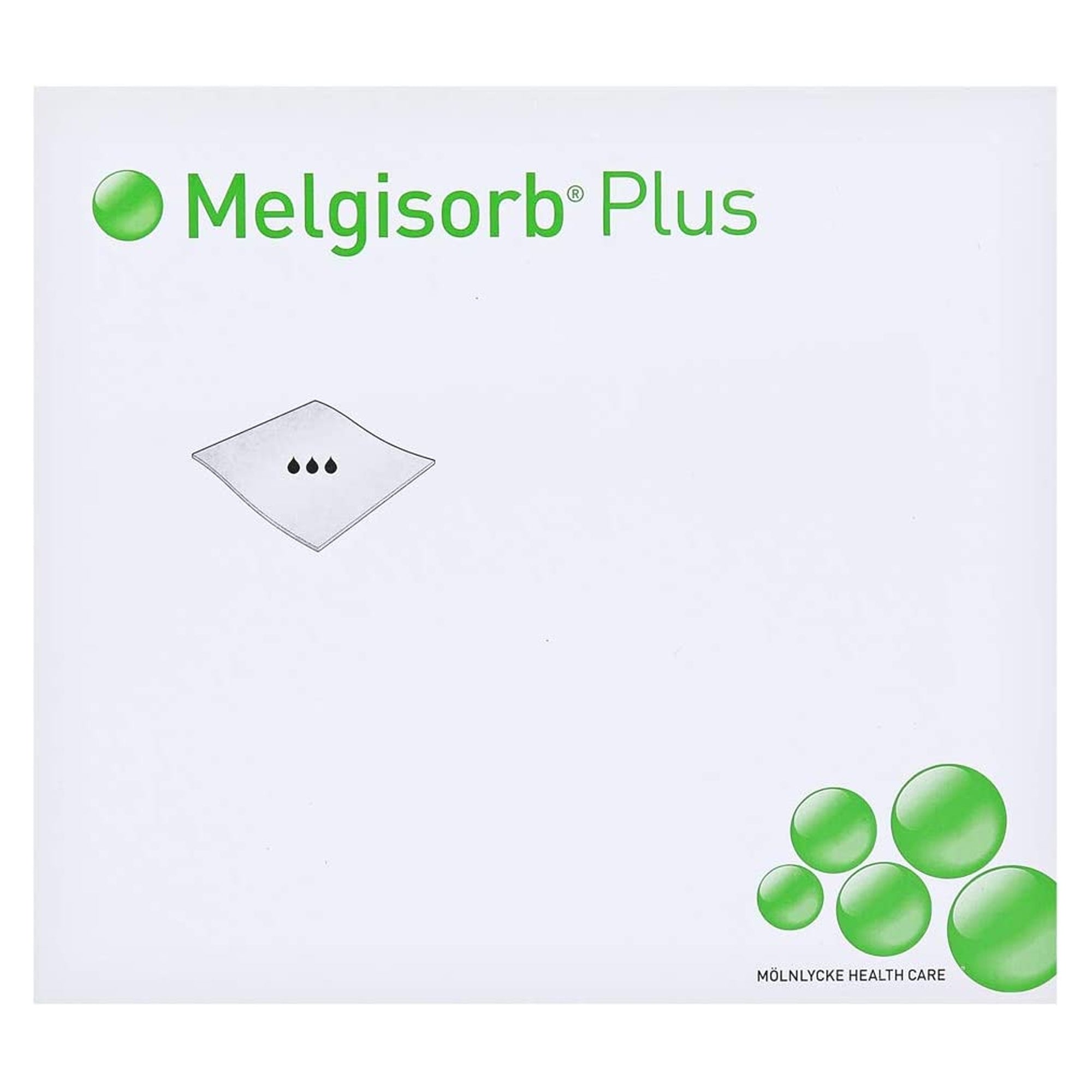 Alginate Dressing Melgisorb Plus 4 X 4 Inch Square, Packaging Type- Box