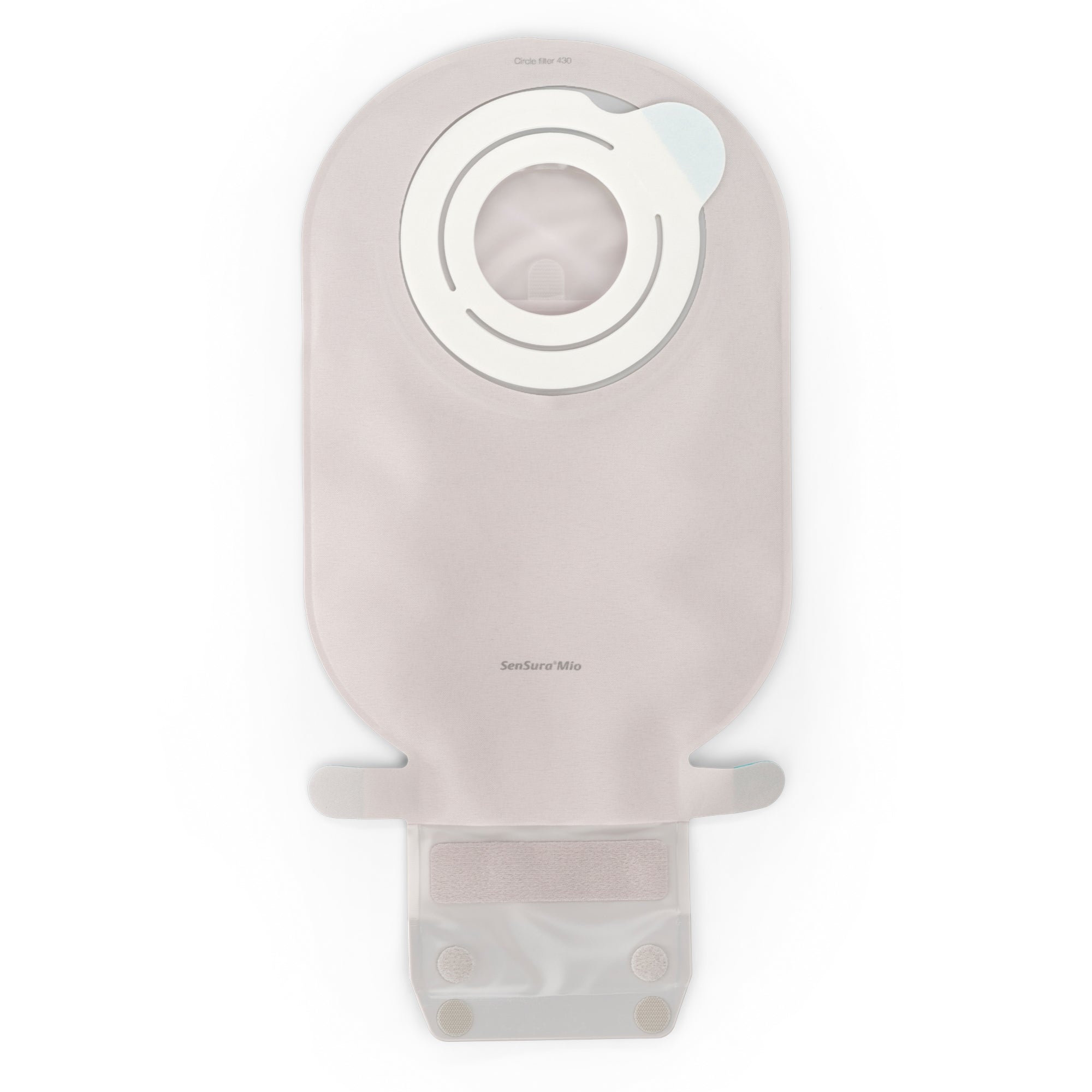 Ostomy Pouch SenSura Mio Flex EasiClose Two-Piece System Maxi Length Drainable | 10/Box