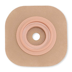 Ostomy Barrier New Image CeraPlus Precut, Extended Wear Adhesive Tape Borders 57 mm Flange Red Code System 1-1/4 Inch Opening | 5/Box