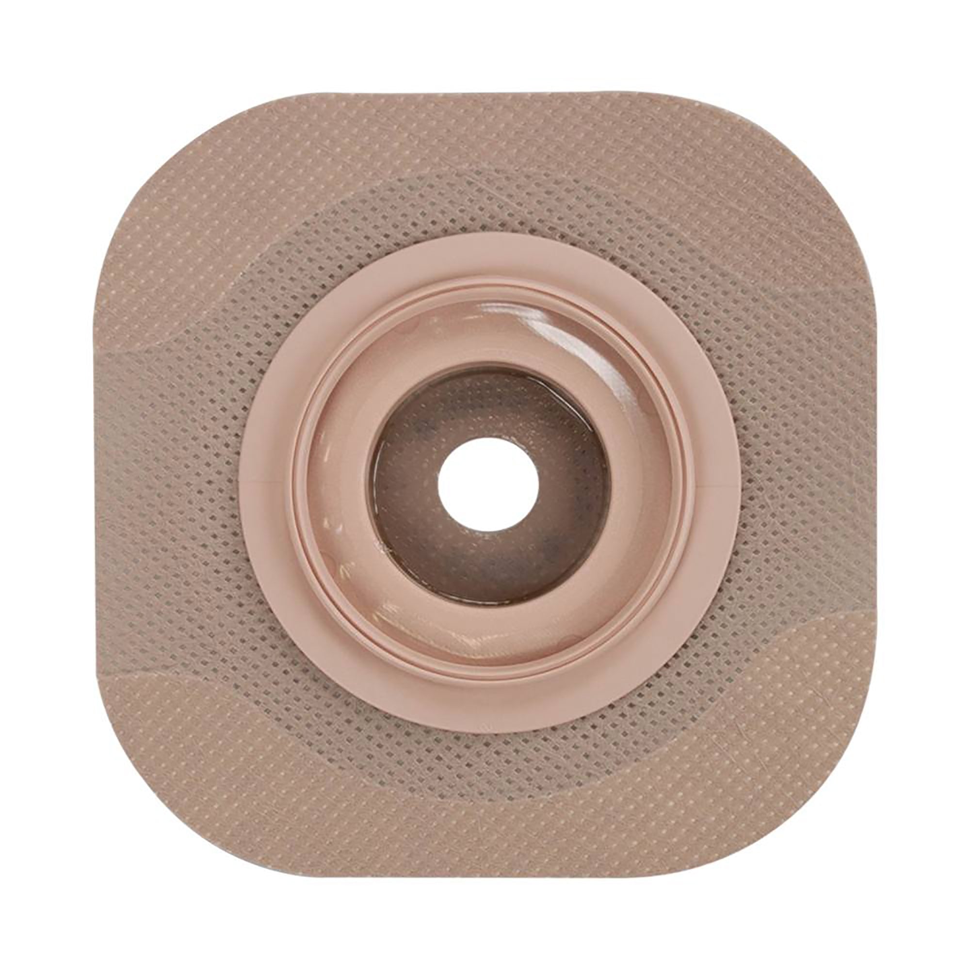 Ostomy Barrier New Image CeraPlus Trim to Fit, Extended Wear Adhesive Tape Borders 44 mm Flange Green Code System Up to 1 Inch Opening | 5/Box