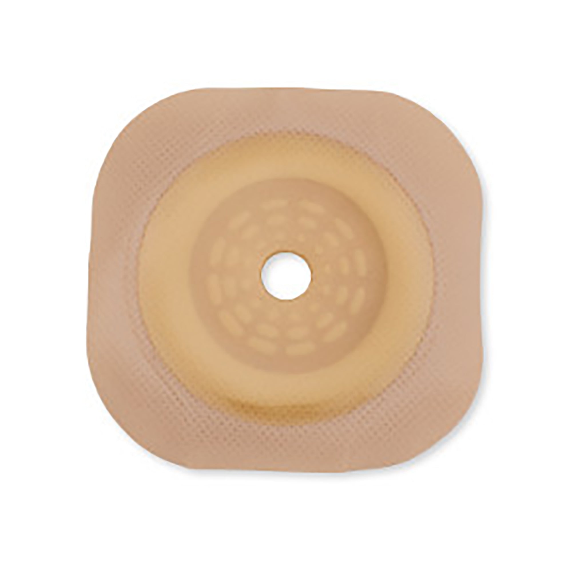 Ostomy Barrier New Image CeraPlus Trim to Fit, Extended Wear Adhesive Tape Borders 57 mm Flange Red Code System Up to 1-3/4 Inch Opening | 5/Box