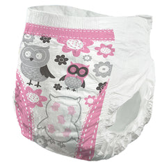 Female Toddler Training Pants Comfees Pull On with Tear Away Seams Size 2T to 3T Disposable Moderate Absorbency | 6BG/Case