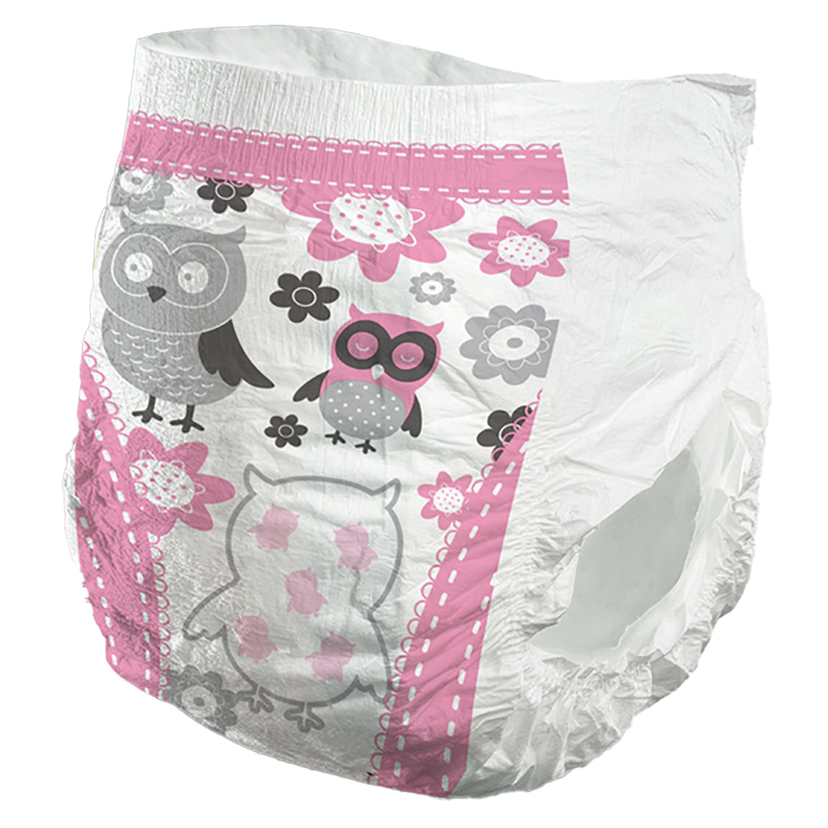 Female Toddler Training Pants Comfees Pull On with Tear Away Seams Size 2T to 3T Disposable Moderate Absorbency | 6BG/Case